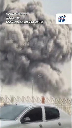 Thick smoke covers Tehran sky after US, Israel strike Iranian command centers | GMA Integrated News