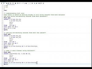 Find Non-Matching Rows From Joining Tables Using PROC SQL Joins