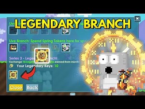 BUYING LEGENDARY BRANCH ITEM + SPENDING 20 MILLION GEMS!! | Growtopia