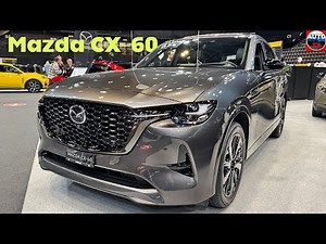 New MAZDA CX-60 PHEV 2025 - impressive HYBRID SUV in details (full visual review)