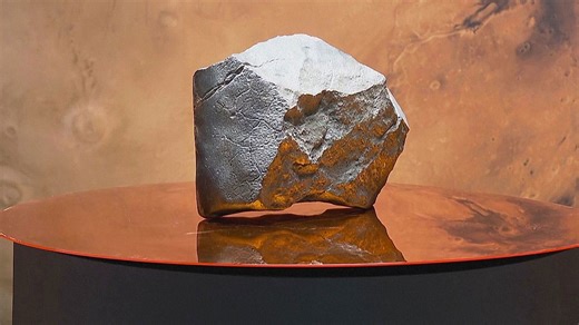 Martian meteorite set to sell for up to $4 million at New York auction