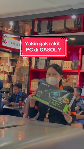 Yakin gak ngerakit di GASOL ? Spec singkat : • AMD RYZEN 7 9700x • ⁠MSI B650M GAMING WIFI • ⁠ACER PREDATOR 2x16 6400Mhz • ⁠WD BLACK SN770 1Tb • ⁠GIGABYTE 4060 White • ⁠AIGO NEBULA DN 360D White • ⁠EXTENSION VENOM 24 Pin • ⁠EXTENSION VENOM 6 2 pin • ⁠NZXT C750 • ⁠CASING NZXT H6 FLOW BLACK TOTAL Rp 24,3xx,xxx Jadi masih ragu dengan GASOL ? BARANG DIJAMIN ORIGINAL BERGARANSI RESMI Keuntungan belanja di GASOL : • Harga dijamin paling murah ✅ • FREE PERAKITAN✅ • FREE INSTALL✅ • BERGARANSI RESMI DAN O