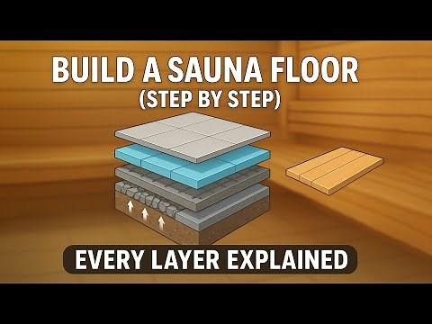 How to Build a Sauna Floor