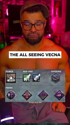 3 INSANE Vecna Builds. #deadbydaylight #dbd #dbdkiller