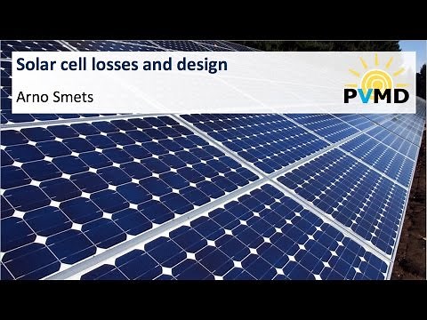 Solar cell losses and design