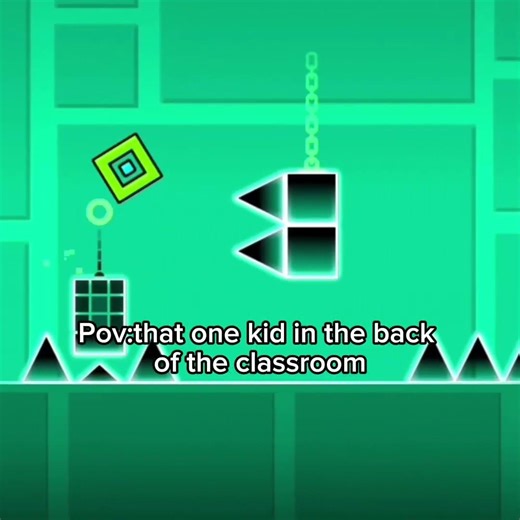 Pov:that one kid in the back of the classroom#shorts #geometrydash