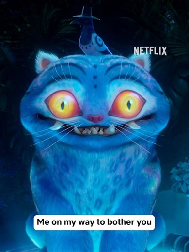 Netflix Philippines on Instagram: "derpy the tiger and that little tiny hat bird will never be a bother to me 🥺 #KpopDemonHunters #Derpy"