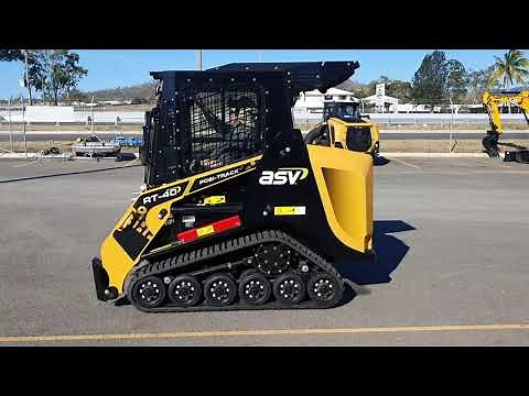 ASV RT40 Posi-track Skid Steer Walk-around & Start-up