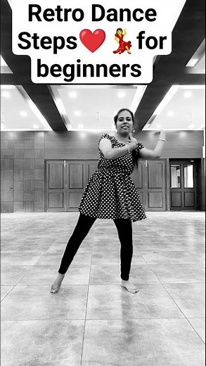 Easy Retro Dance Steps for beginners ❤️💃🔥 #dancetutorial #trending #shorts#subscribe