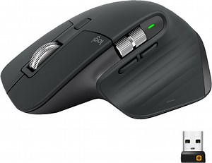 Logitech MX Master 3 Ασύρματο Bluetooth Ποντίκι Graphite