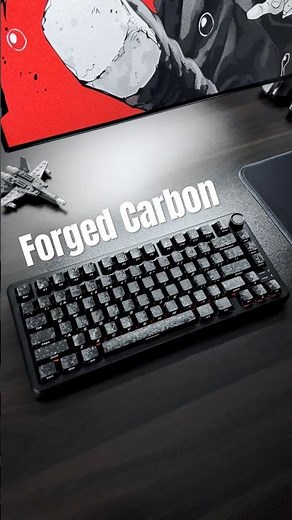Forged Carbon Keycaps - Best keycaps for black keyboards? 🔥