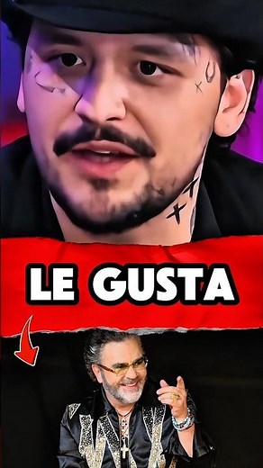 Christian Nodal declares his love for Manuel Mijares on a Telemundo program #tlnovelas #telemundo