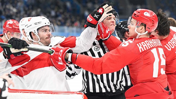 ROC takes down Switzerland in first game of men's tournament