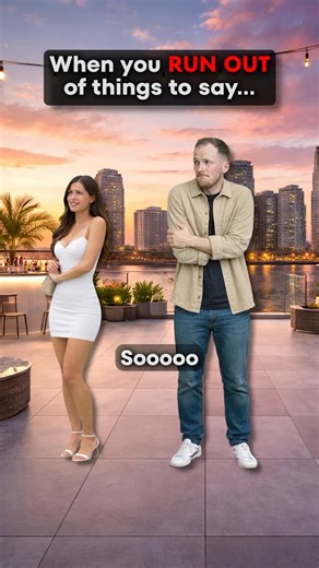 Tim Brazeal on Instagram: "If this has happened to you - read this👇🏼 Ever been on a date… things are going well… And then your mind goes completely blank? You hit her with the: “Where are you from?” “What do you do for fun?” And once you run out of preloaded questions… you’re cooked. Here’s the truth: You’re not boring. You don’t lack charisma. You don’t “run out” of things to say. You’re just filtering 90% of your thoughts before they ever leave your mouth. Your brain is a supercomputer. Ther