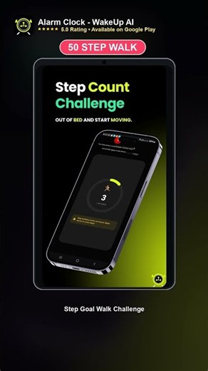 Day 12/100: Alarm Clock - WakeUp AI for Android ⏰ - Alarm Clock - WakeUp AI #shorts