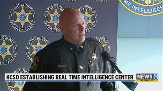 Kent County Sheriff's Office establishing real-time intelligence center