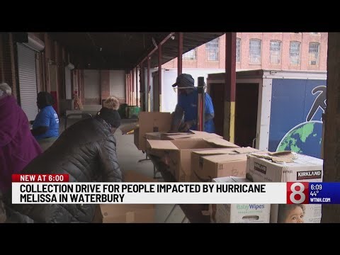 Waterbury organization holding donation drive for Hurricane Melissa