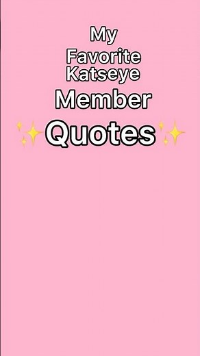 ✨ My Favorite Katseye Quotes ✨#katseye #kpop #comedy