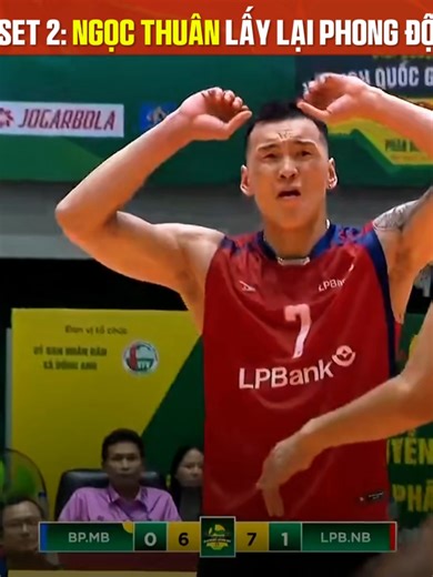 Biên phòng MB - LP Bank Ninh Bình | SET 2: Ngọc Thuân lấy lại phong độ 🔥 #bongchuyen #volleyball #highlights #ngocthuan