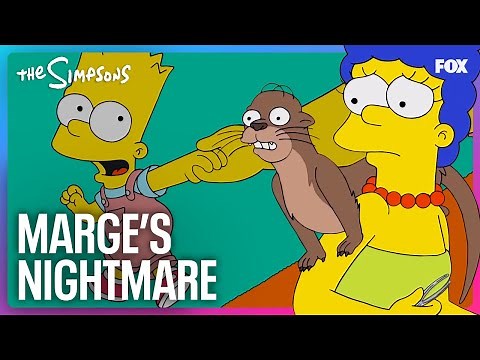 Marge Has A Nightmare About Bart | The Simpsons