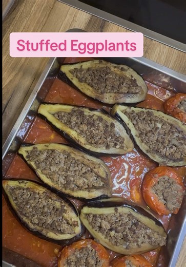 Delicious Stuffed Eggplants Recipe
