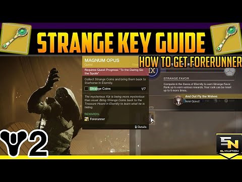 Destiny 2 | Strange Key Guide- Magnum Opus Quest