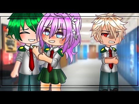 if deku meets his ex 👀||Bakudeku||bnha/MHA||My Au||gacha club||bkdk gcmm||bkdk