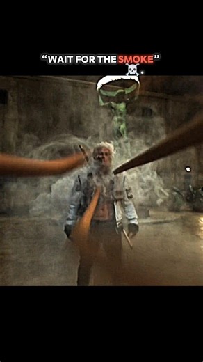 Wait For The Smoke💀🔥 One Piece Live Action #shorts #onepiece