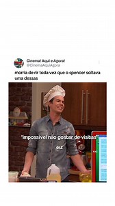 3M views · 6.9K reactions |  Quem assistiu iCarly sabe: ninguém rouba a cena como o Spencer! O irmão mais velho da Carly é basicamente uma criança grande: artista maluco, inventor de esculturas que pegam fogo e dono dos momentos mais absurdos do seriado. Sem o Spencer, a iCarly não teria metade da graça — cada surto dele é um clássico da comédia que marcou uma geração. #iCarly #SpencerShay #Humor #Nostalgia #Nickelodeon | Cinema Aqui e Agora | Facebook
