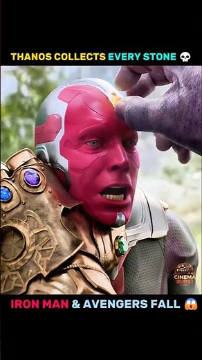 Thanos Collects All Stones 💥 Iron Man & Avengers Fall | Infinity War