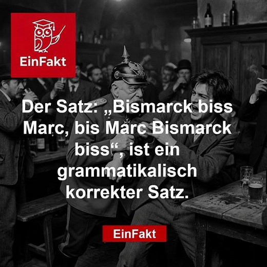 Grammatikalisch perfekt! 🤯🧠 | Der verrückteste Satz Deutschlands | EinFakt