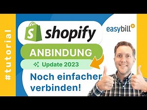 [Update 2023] Shopify Rechnungen automatisch schreiben und versenden mit easybill