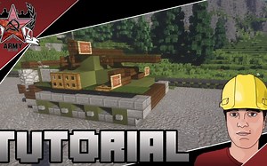 Minecraft: WW2 Mk. VII Tetrarch Light Tank Tutorial