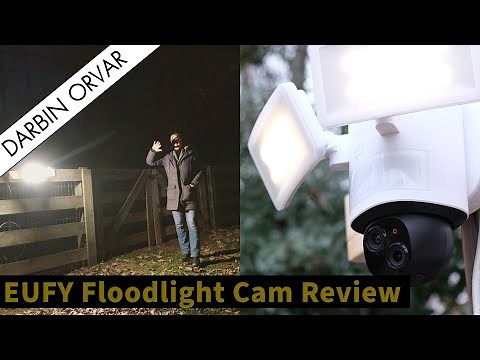 Eufy Floodlight Cam E340 Review // Set Up & Use of Super Bright Security Camera