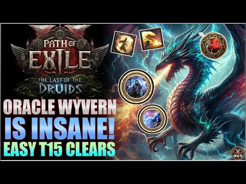 Oracle Wyvern is INSANE! Speed clear T15 Maps with Minimal Investment! in Path of Exile 2!