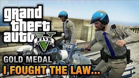 GTA 5 - Mission 41 - I Fought the Law... 100% Gold Medal Walkthrough