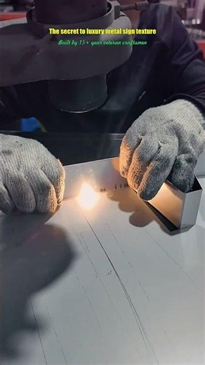 【Sign Making】Luxury Property Metal Label Creation