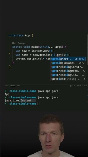 The Simple Name of a Class #java #shorts #coding #airhacks