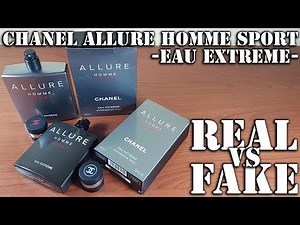Fake fragrance - Allure homme Sport Extreme by Chanel