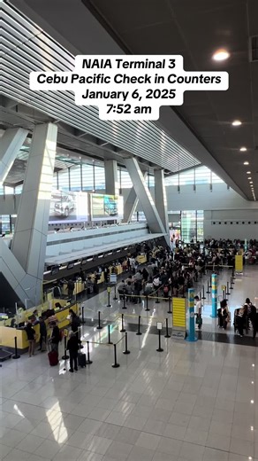 Cebu Pacific Check-In at NAIA Terminal 3 Guide