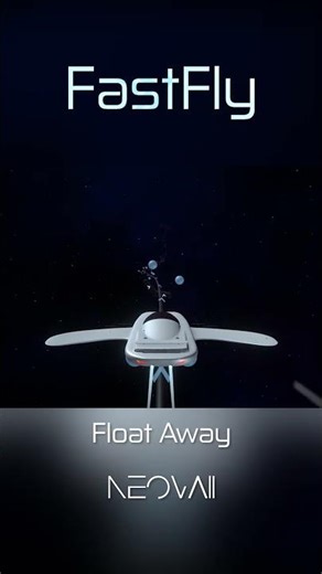 FastFly. Neovaii. Lvl 1 - Float Away | p1 | #rhythmgame #space #neovaii #geometrydash