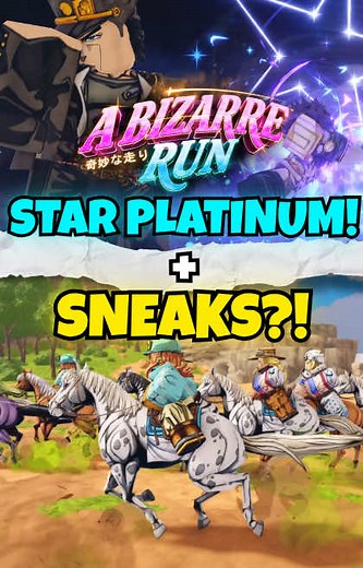 This SBR game is PEAK💎 #roblox #jojosbizarreadventure #yba #steelballrun
