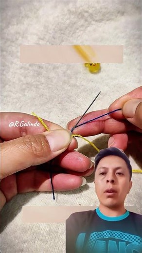 Nobody taught you how to change the needle thread.