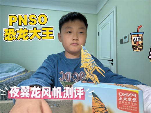 【小角测评】PNSO恐龙大王-夜翼龙风帆测评