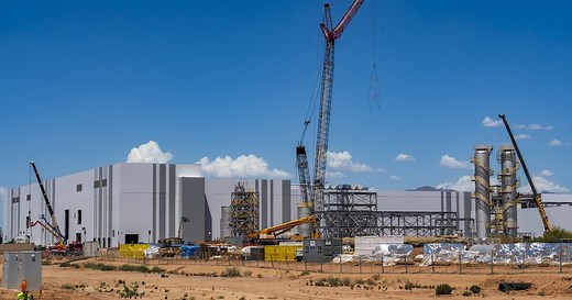 LG Energy Solution's Queen Creek battery plant nears completion, hiring ramps up
