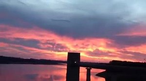 Beautiful sunrise this Sunday morning at the Barren River Lake Dam. #Sunrise #BarrenRiverLake | Explore Kentucky's Caveland