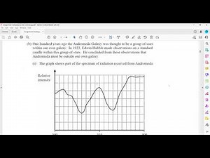 Astrophysics and Cosmology Questions 3 and 4 Lesson 8b