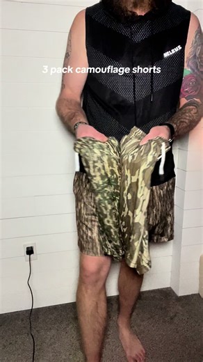 Stylish Camouflage Shorts for Men