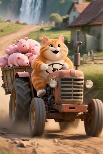 Fato the Orange Cat's AI Animation Fun