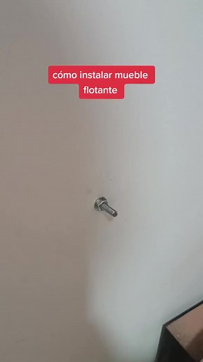 Forma facil y segura de instalar mueble flotante #carpinteria #muebles | Ideas, Tutoriales y Carpinteria